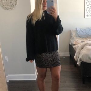 Cheetah print Mini skirt